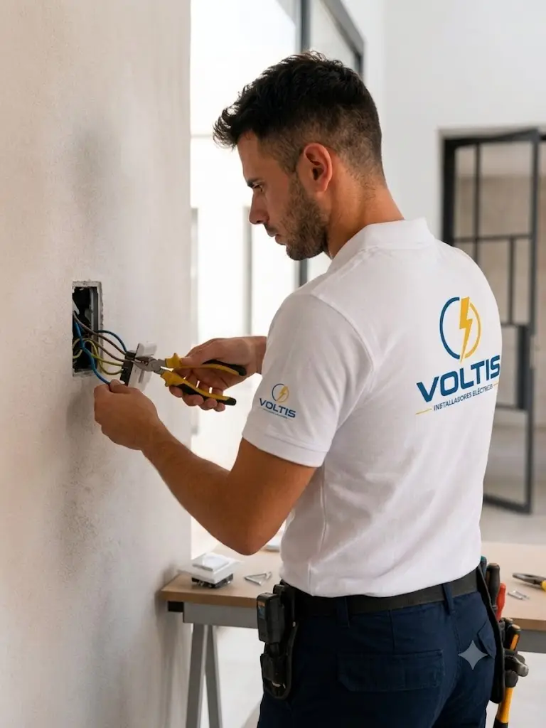 Equipo Voltis trabajando en Carlos Paz