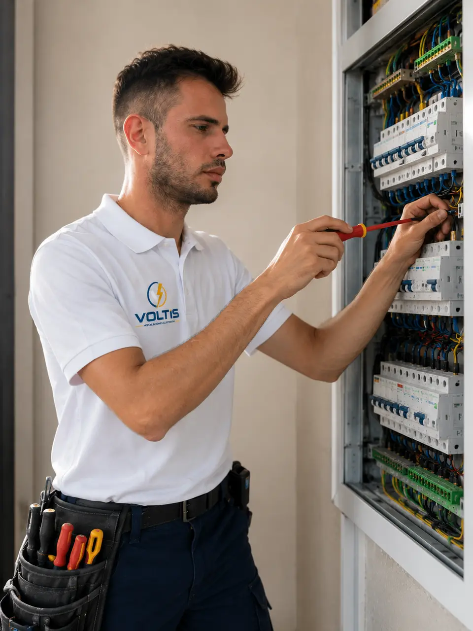 Tablero eléctrico domiciliario con disyuntor diferencial y termomagnéticas